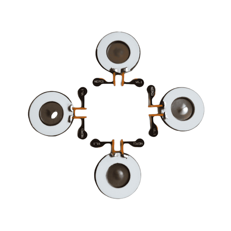 Nébuliseur inhalable médical à maille sans plomb KNN16-140K, taux de nébulisation 0,30 ml/min Taille médiane des particules 3,5 um Disques de nébuliseur personnalisés FPC soudables